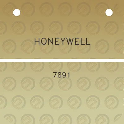 honeywell-7891