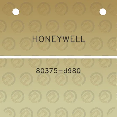 honeywell-80375-d980