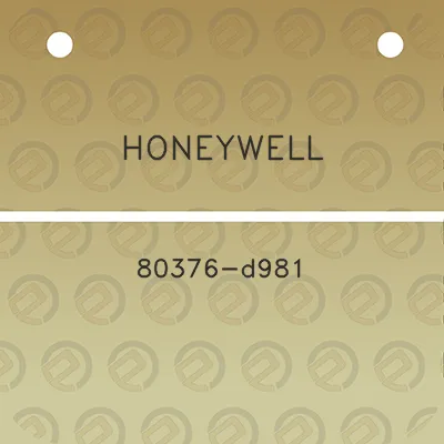 honeywell-80376-d981