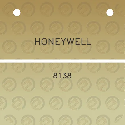 honeywell-8138