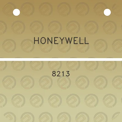 honeywell-8213