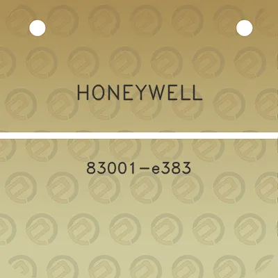 honeywell-83001-e383