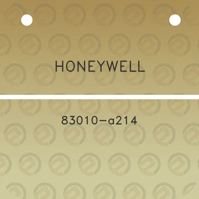 honeywell-83010-a214