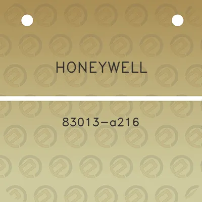 honeywell-83013-a216