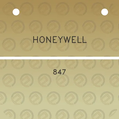 honeywell-847