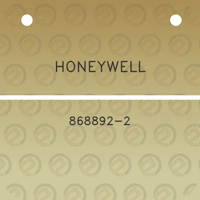 honeywell-868892-2