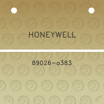 honeywell-89026-a383