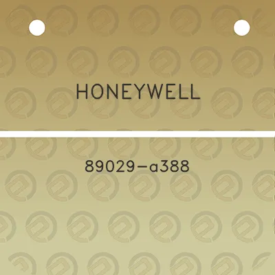 honeywell-89029-a388