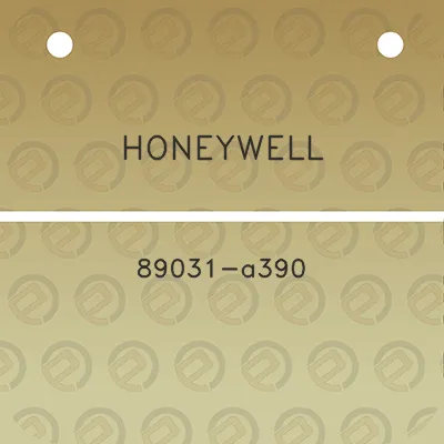 honeywell-89031-a390