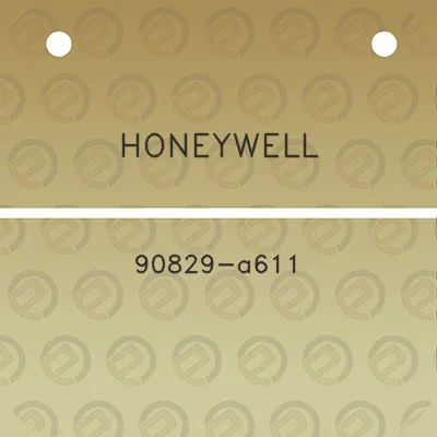 honeywell-90829-a611