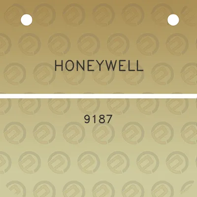 honeywell-9187