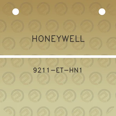 honeywell-9211-et-hn1