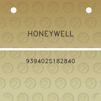 honeywell-939402s182840