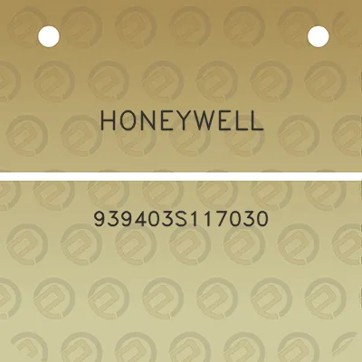 honeywell-939403s117030