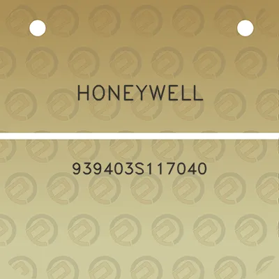 honeywell-939403s117040