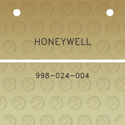 honeywell-998-024-004