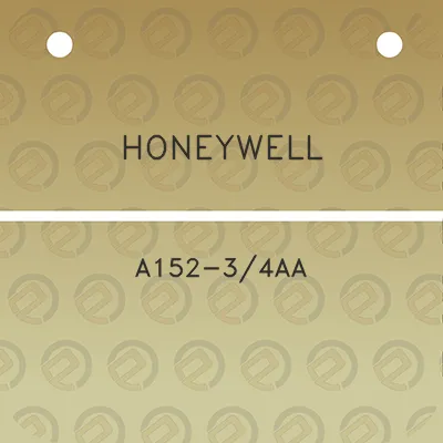 honeywell-a152-34aa