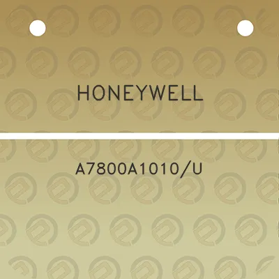 honeywell-a7800a1010u