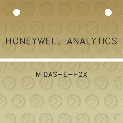 honeywell-analytics-midas-e-h2x