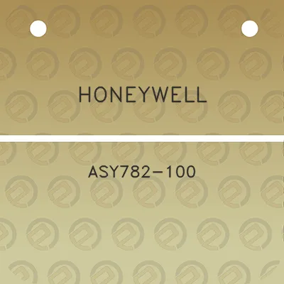 honeywell-asy782-100