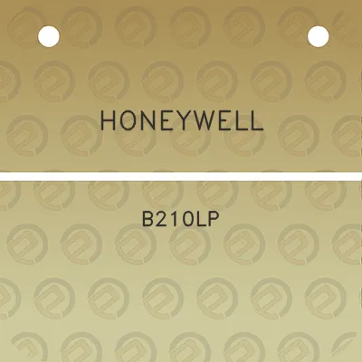 honeywell-b210lp