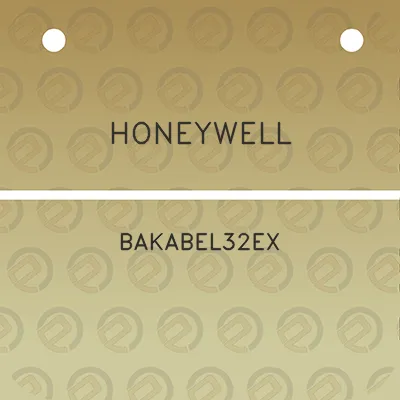 honeywell-bakabel32ex