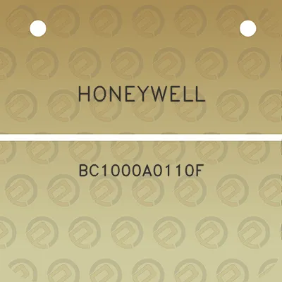 honeywell-bc1000a0110f