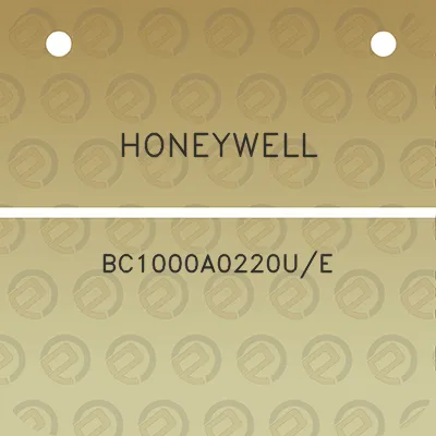 honeywell-bc1000a0220ue