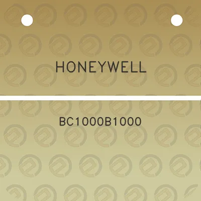 honeywell-bc1000b1000