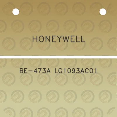 honeywell-be-473a-lg1093ac01