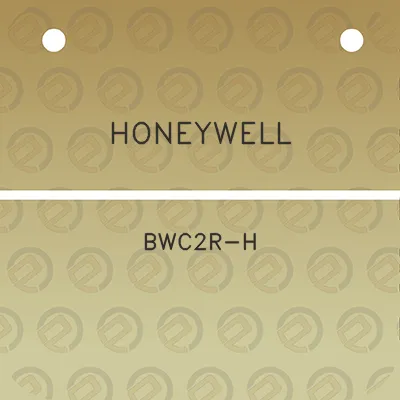 honeywell-bwc2r-h