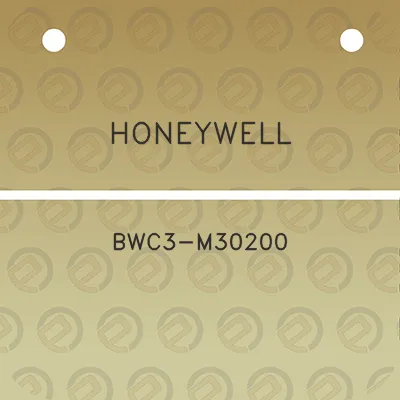 honeywell-bwc3-m30200