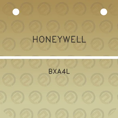 honeywell-bxa4l