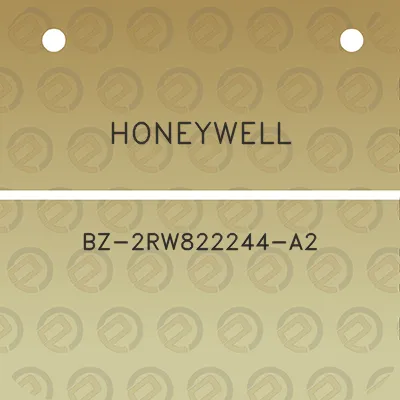 honeywell-bz-2rw822244-a2