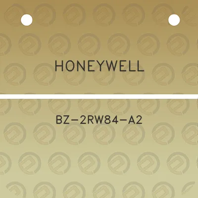 honeywell-bz-2rw84-a2