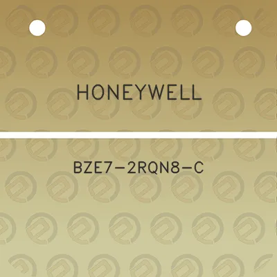 honeywell-bze7-2rqn8-c