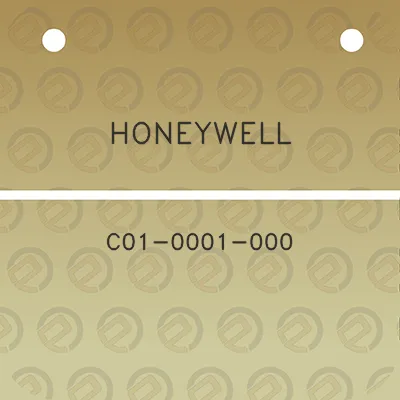 honeywell-c01-0001-000