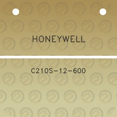 honeywell-c210s-12-600