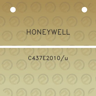 honeywell-c437e2010u