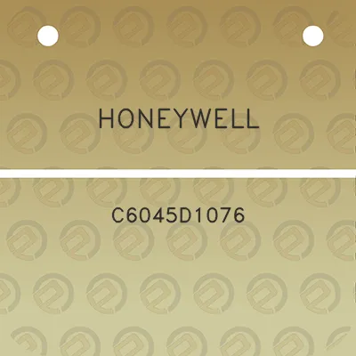 honeywell-c6045d1076