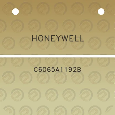 honeywell-c6065a1192b