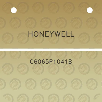 honeywell-c6065p1041b