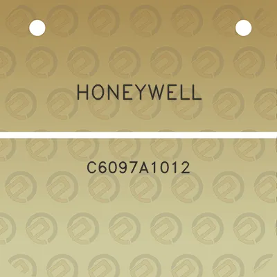 honeywell-c6097a1012