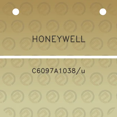 honeywell-c6097a1038u