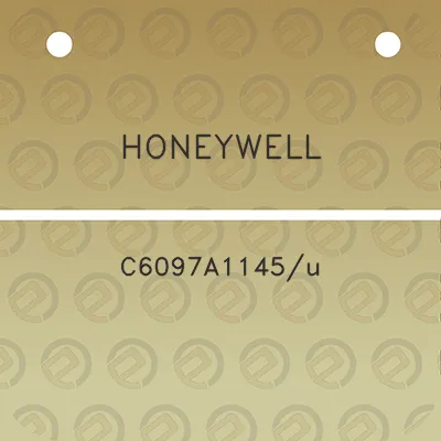 honeywell-c6097a1145u