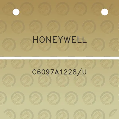 honeywell-c6097a1228u