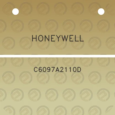 honeywell-c6097a2110d