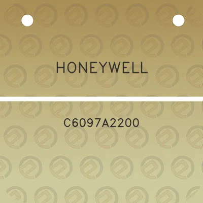 honeywell-c6097a2200