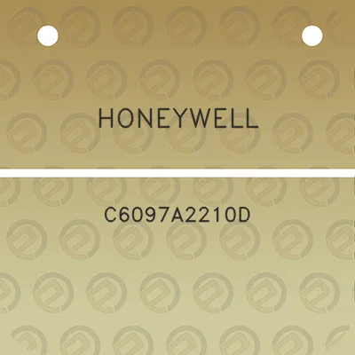 honeywell-c6097a2210d