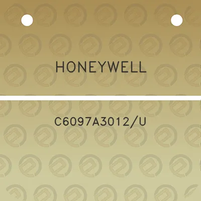 honeywell-c6097a3012u